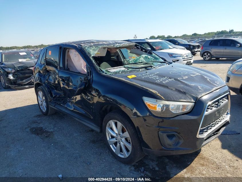 2015 Mitsubishi Outlander Sport Es VIN: 4A4AP3AU0FE002743 Lot: 40294425