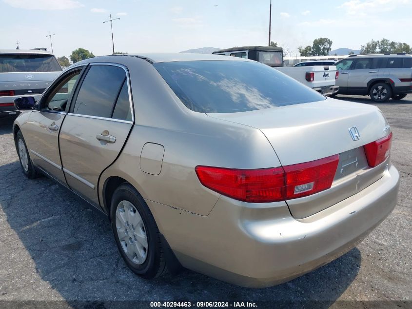 2005 Honda Accord 2.4 Lx VIN: JHMCM56425C003009 Lot: 40294463