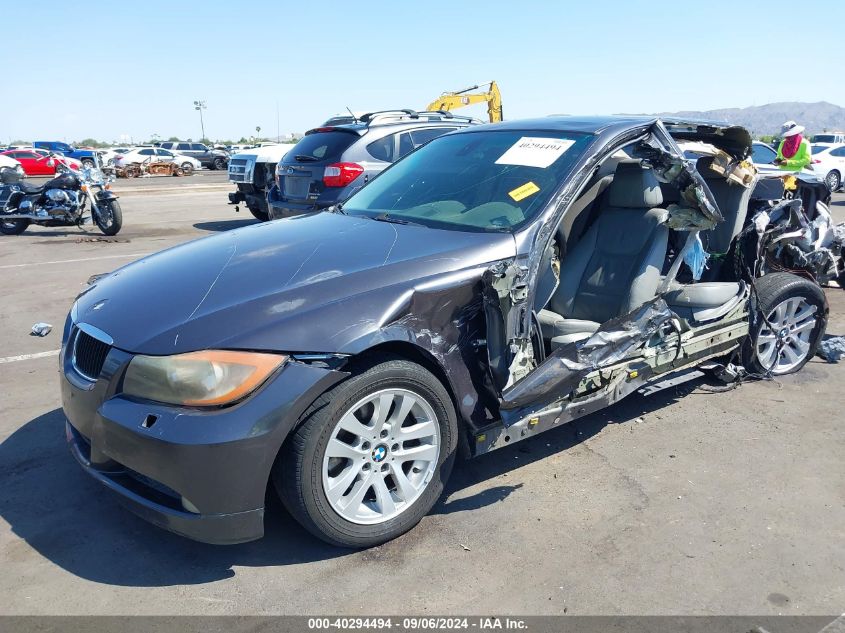 2006 BMW 325I VIN: WBAVB13536KX67123 Lot: 40294494