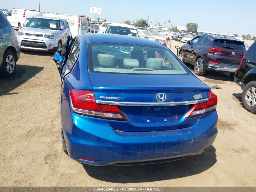 VIN 19XFB2F86FE213628 2015 Honda Civic, EX no.15