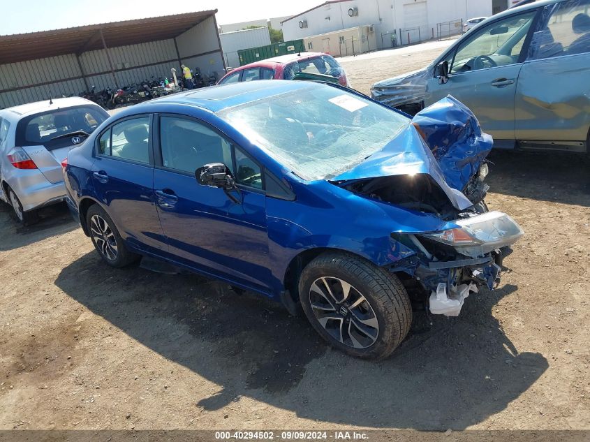 VIN 19XFB2F86FE213628 2015 Honda Civic, EX no.1