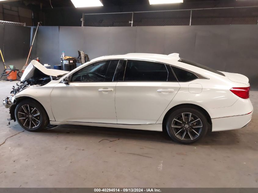 2021 Honda Accord Ex-L VIN: 1HGCV1F53MA117970 Lot: 40294514