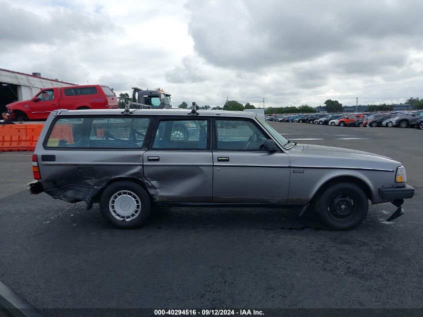 1990 Volvo 240 Dl VIN: YV1AA8852L1874858 Lot: 40294516