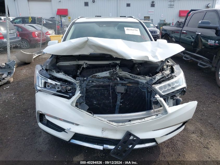 5FRYD4H86HB012142 2017 Acura Mdx Advance Package