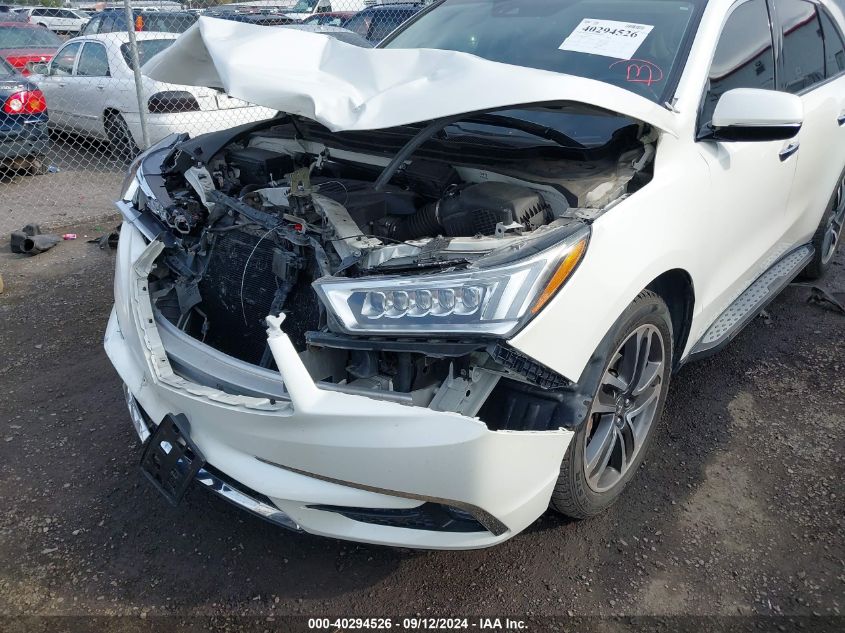 5FRYD4H86HB012142 2017 Acura Mdx Advance Package