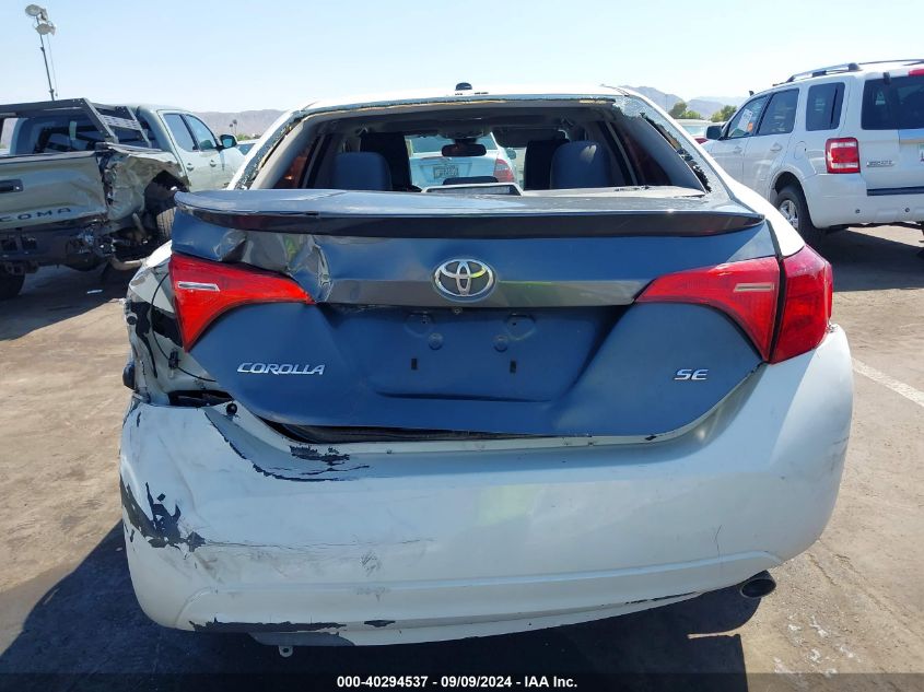 2017 Toyota Corolla Se VIN: 5YFBURHE2HP588874 Lot: 40294537