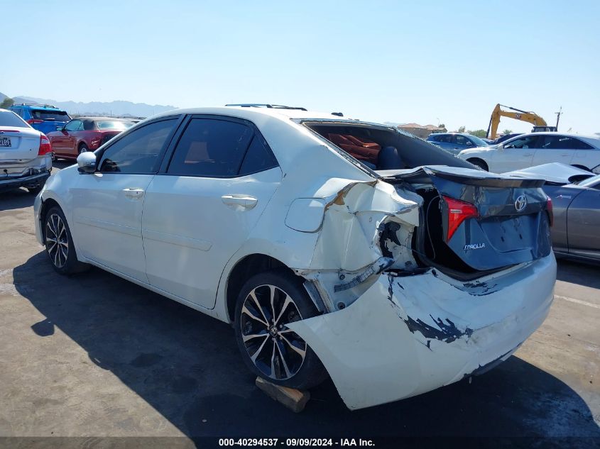 2017 Toyota Corolla Se VIN: 5YFBURHE2HP588874 Lot: 40294537