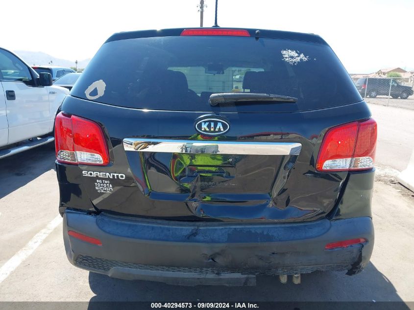 2013 Kia Sorento Lx VIN: 5XYKT3A18DG343499 Lot: 40294573