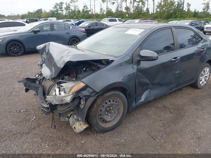 2015 Toyota Corolla Le VIN: 2T1BURHE6FC311853 Lot: 40294613