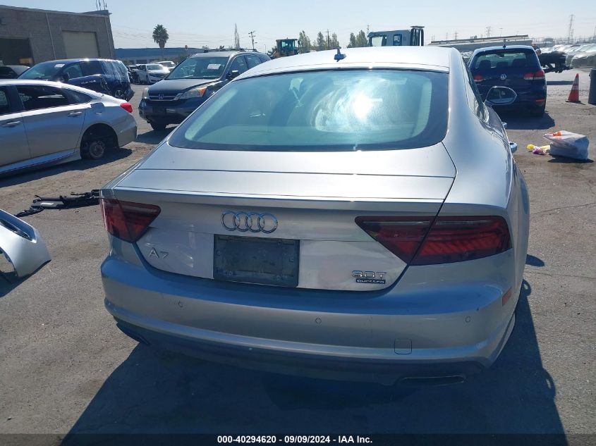 2018 Audi A7 3.0T Premium Plus VIN: WAU23AFC6JN055416 Lot: 40294620