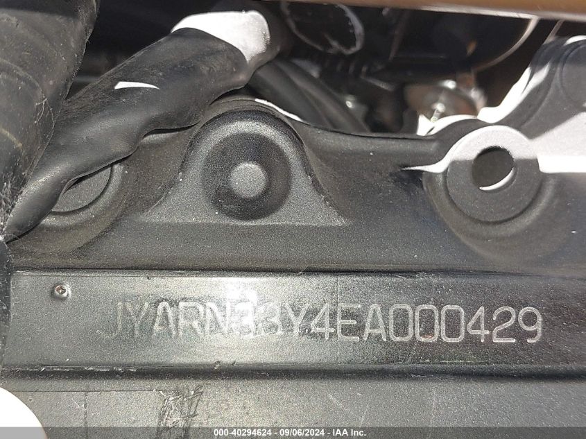 JYARN33Y4EA000429 2014 Yamaha Fz09 C