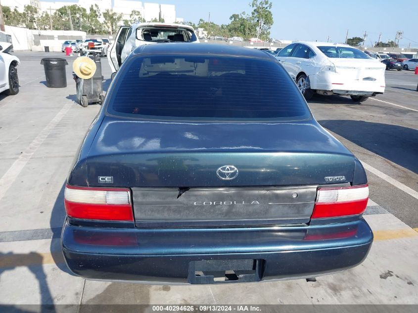 1997 Toyota Corolla Ce VIN: 1NXBA02E7VZ662474 Lot: 40294626