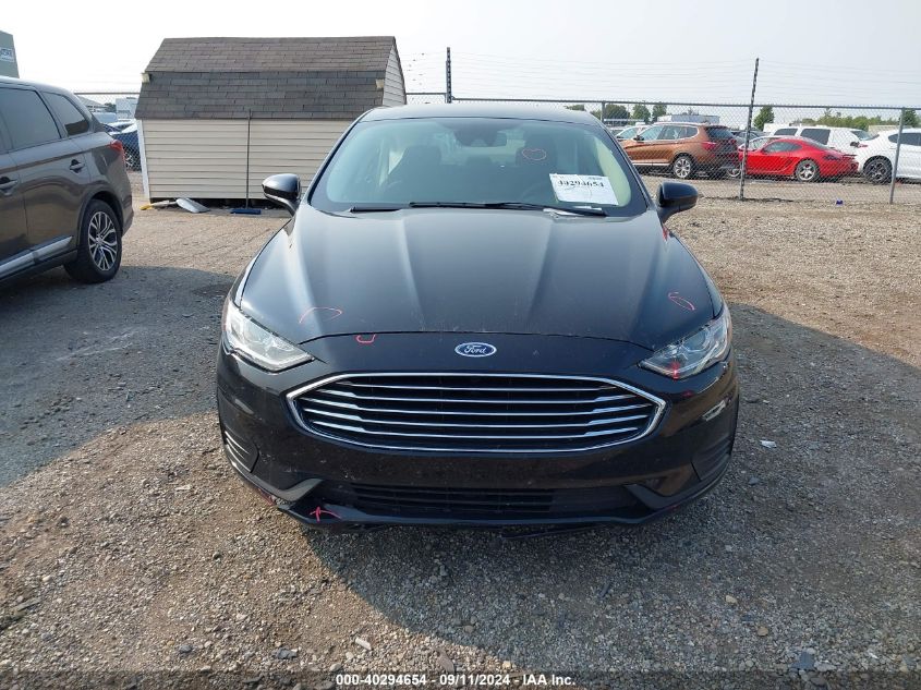 2020 Ford Fusion Se VIN: 3FA6P0HD4LR159692 Lot: 40294654