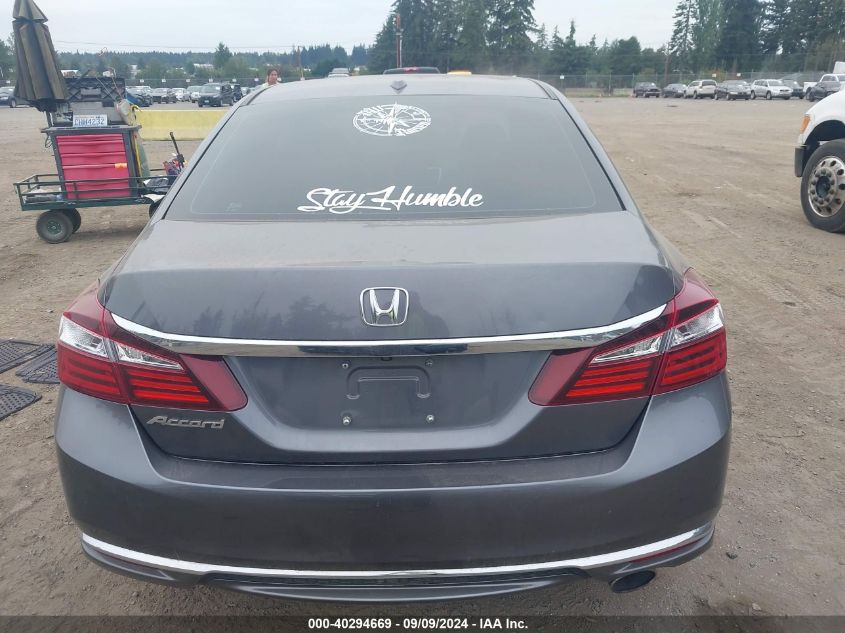 1HGCR2F86HA235506 2017 Honda Accord Ex-L