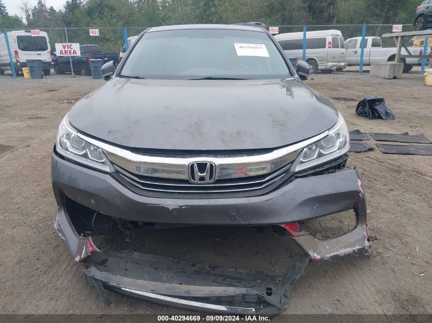 1HGCR2F86HA235506 2017 Honda Accord Ex-L