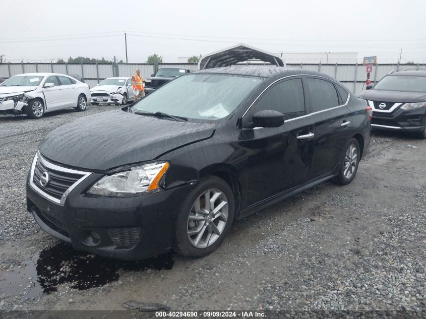 VIN 3N1AB7AP9DL773127 2013 Nissan Sentra, SR no.2