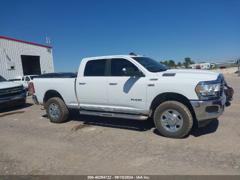 2021 Ram 2500 Big Horn 4X4 6'4 Box VIN: 3C6UR5DJ8MG555262 Lot: 40294722