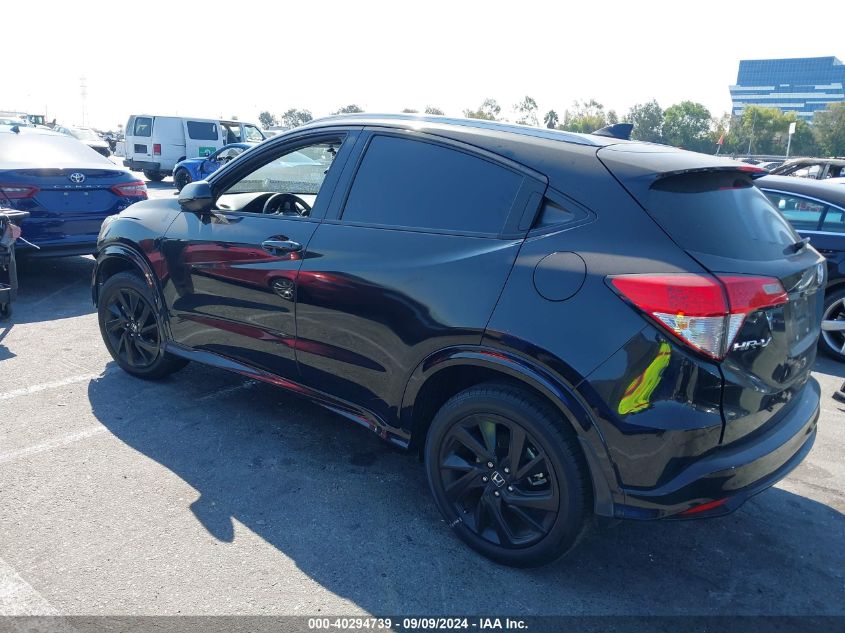 2022 Honda Hr-V 2Wd Sport VIN: 3CZRU5H10NM735923 Lot: 40294739