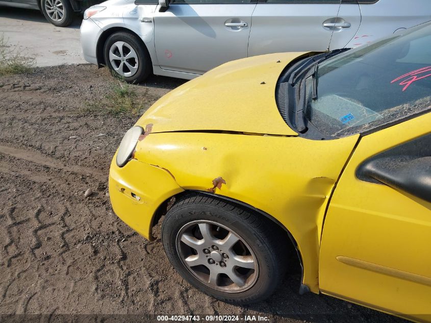 2004 Dodge Neon Sxt VIN: 1B3ES56C44D627461 Lot: 40294743