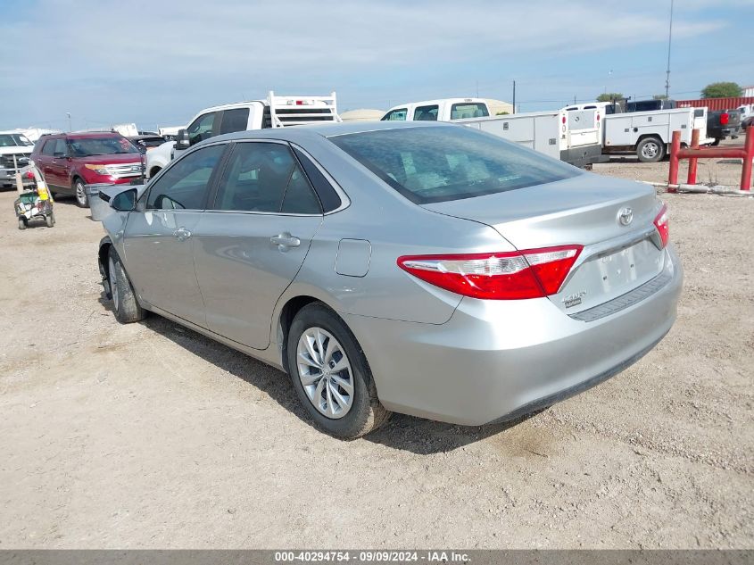 2016 Toyota Camry Le VIN: 4T4BF1FK3GR556149 Lot: 40294754