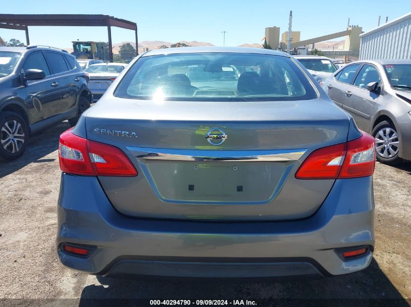 2016 Nissan Sentra Fe+ S/S/Sl/Sr/Sv VIN: 3N1AB7AP0GY275132 Lot: 40294790