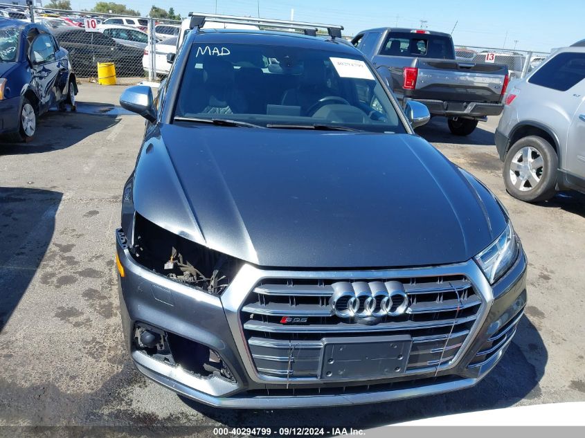 2018 Audi Sq5 3.0T Premium Plus VIN: WA1C4AFY1J2148985 Lot: 40294799