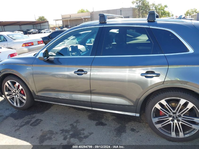 2018 Audi Sq5 3.0T Premium Plus VIN: WA1C4AFY1J2148985 Lot: 40294799