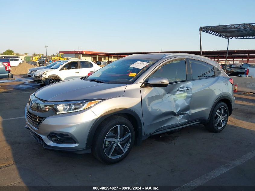 2022 Honda Hr-V Ex VIN: 3CZRU5H53NM729536 Lot: 40294827