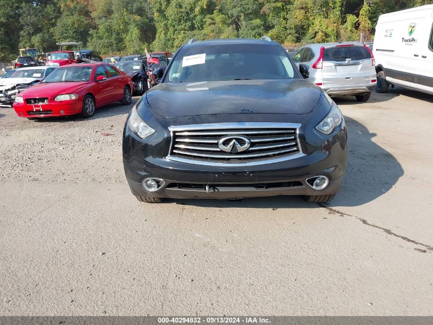 2015 Infiniti Qx70 VIN: JN8CS1MW7FM482614 Lot: 40294832