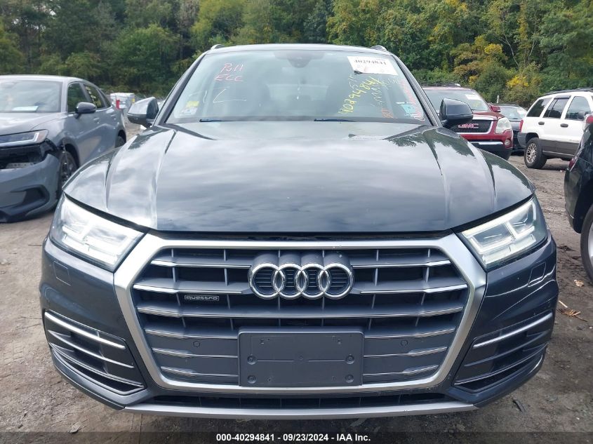 2018 Audi Q5 2.0T Premium/2.0T Tech Premium VIN: WA1BNAFYXJ2017319 Lot: 40294841