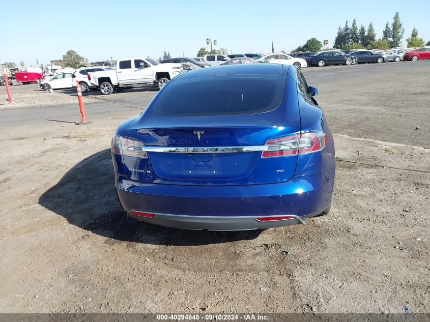 2015 Tesla Model S 60/70/85 VIN: 5YJSA1E12FF117098 Lot: 40294845