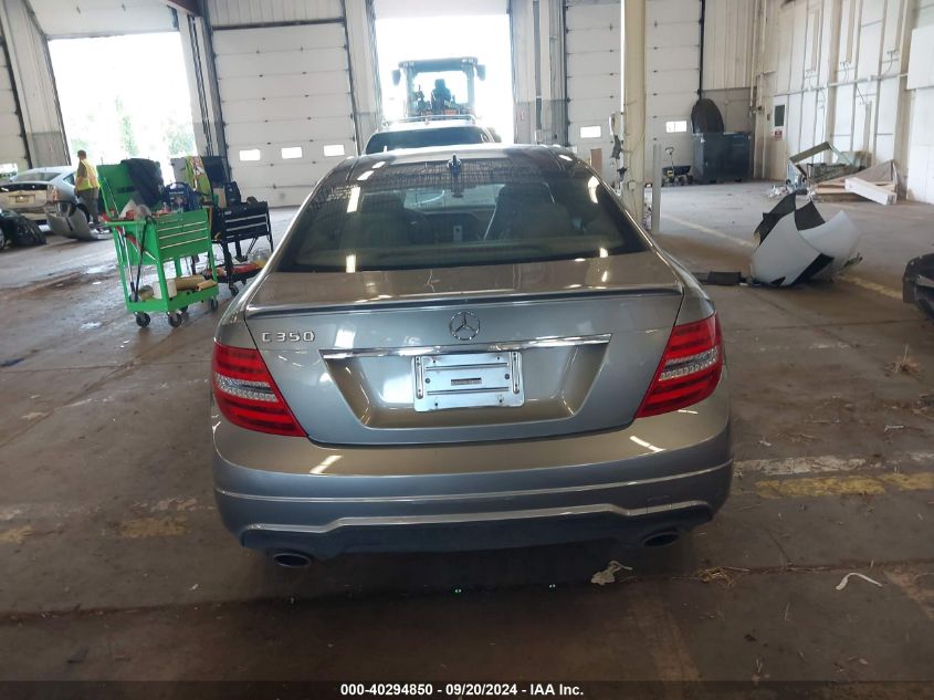 2012 Mercedes-Benz C 350 Sport VIN: WDDGJ5HB3CF811054 Lot: 40294850