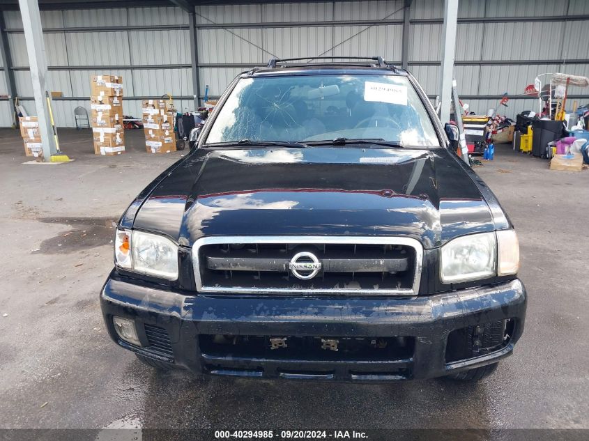 2002 Nissan Pathfinder Le VIN: JN8DR09X92W665099 Lot: 40294985