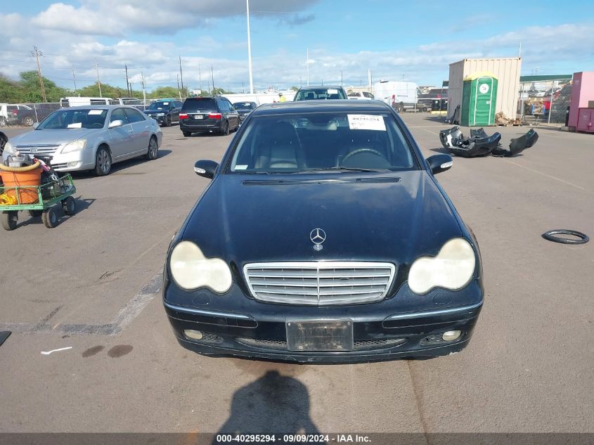 2003 Mercedes-Benz C 240 VIN: WDBRF81J83F382886 Lot: 40295294