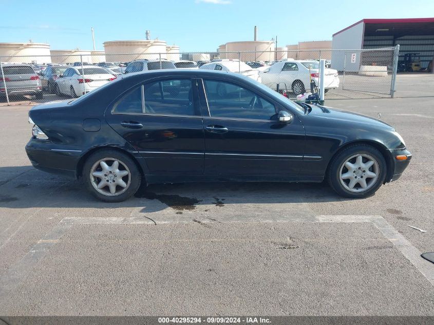 2003 Mercedes-Benz C 240 VIN: WDBRF81J83F382886 Lot: 40295294