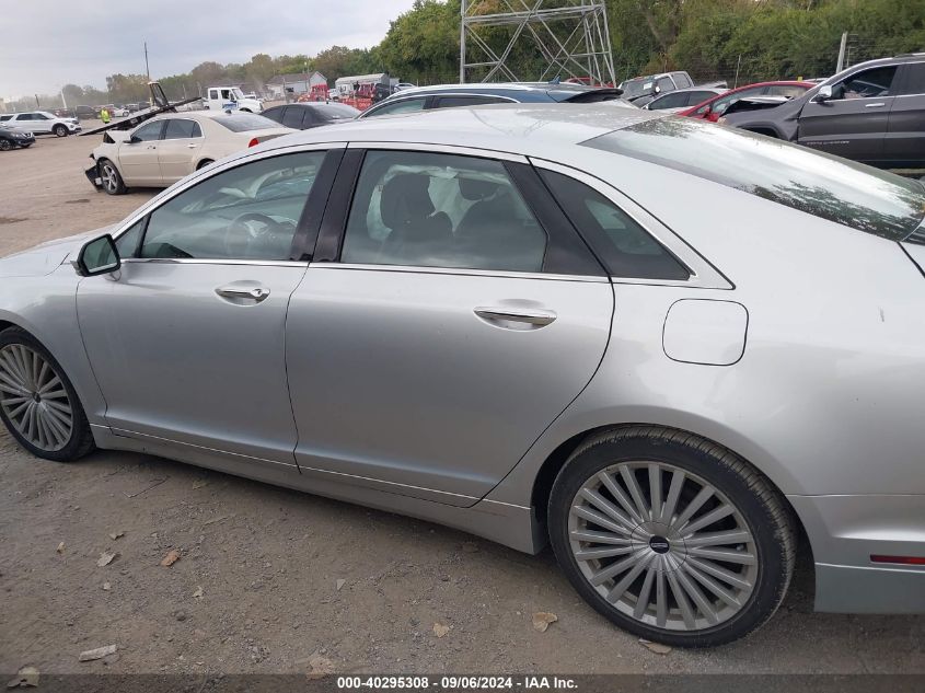 2017 Lincoln Mkz Reserve VIN: 3LN6L5E90HR649780 Lot: 40295308