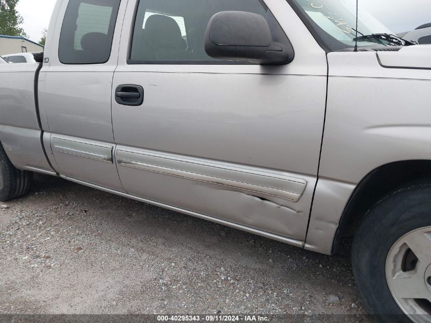 2005 Chevrolet Silverado 1500 Ls VIN: 2GCEC19V751194345 Lot: 40295343