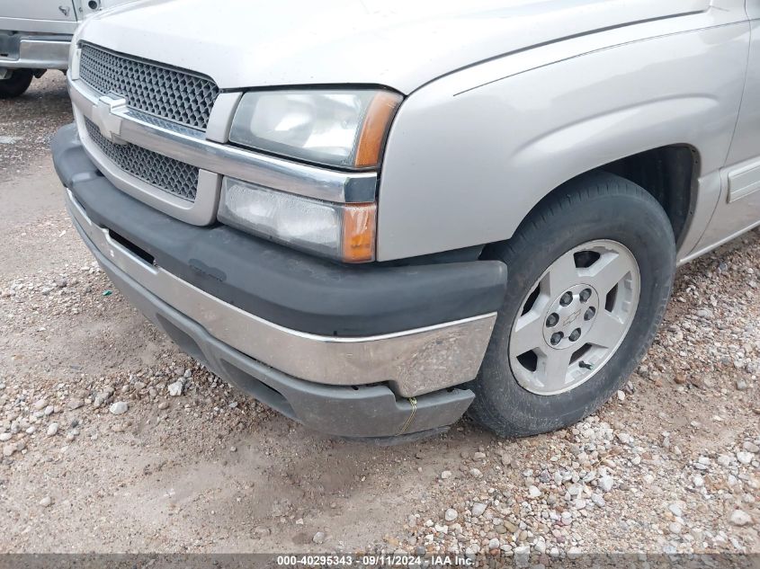 2005 Chevrolet Silverado 1500 Ls VIN: 2GCEC19V751194345 Lot: 40295343