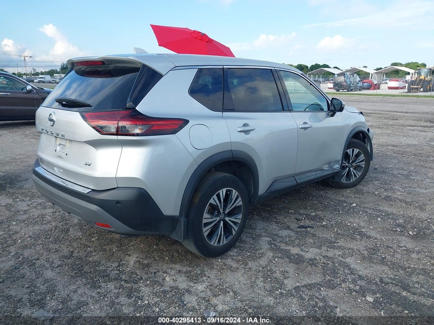 VIN 5N1AT3BAXMC829497 2021 NISSAN ROGUE SV FWD