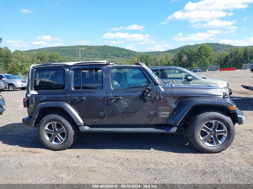 2019 Jeep Wrangler Unlimited Sahara 4X4 VIN: 1C4HJXEN0KW690605 Lot: 40295418