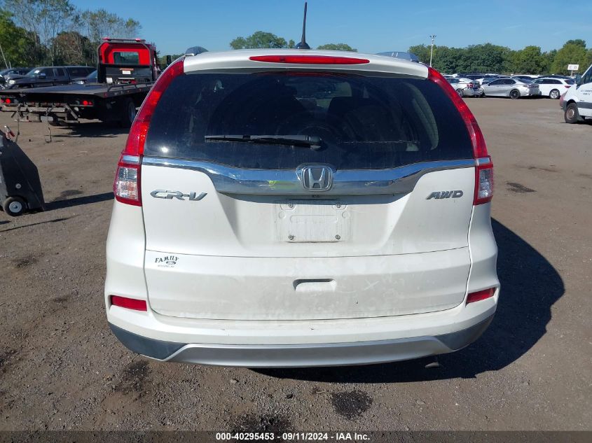 2015 Honda Cr-V Ex-L VIN: 5J6RM4H70FL054453 Lot: 40295453