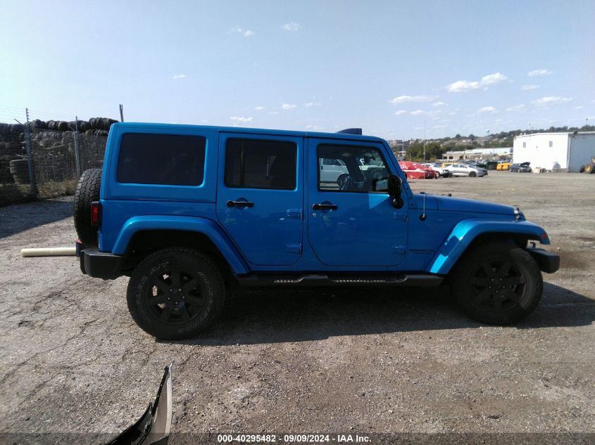 2014 Jeep Wrangler Unlimited Altitude VIN: 1C4BJWEG9EL319725 Lot: 40295482