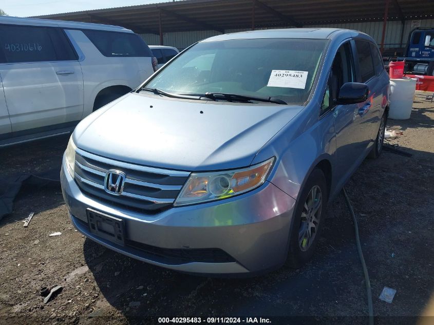 2012 Honda Odyssey Ex-L VIN: 5FNRL5H66CB010865 Lot: 40295483