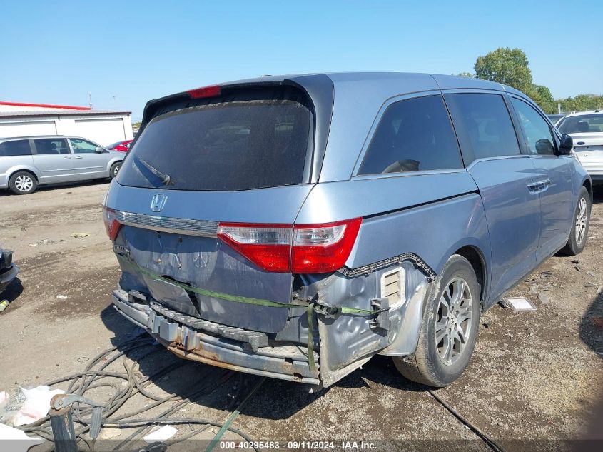 2012 Honda Odyssey Ex-L VIN: 5FNRL5H66CB010865 Lot: 40295483