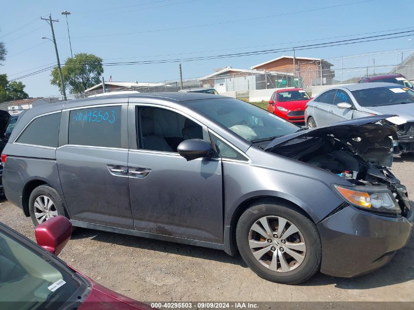 2017 Honda Odyssey Ex-L VIN: 5FNRL5H63HB026366 Lot: 40295503