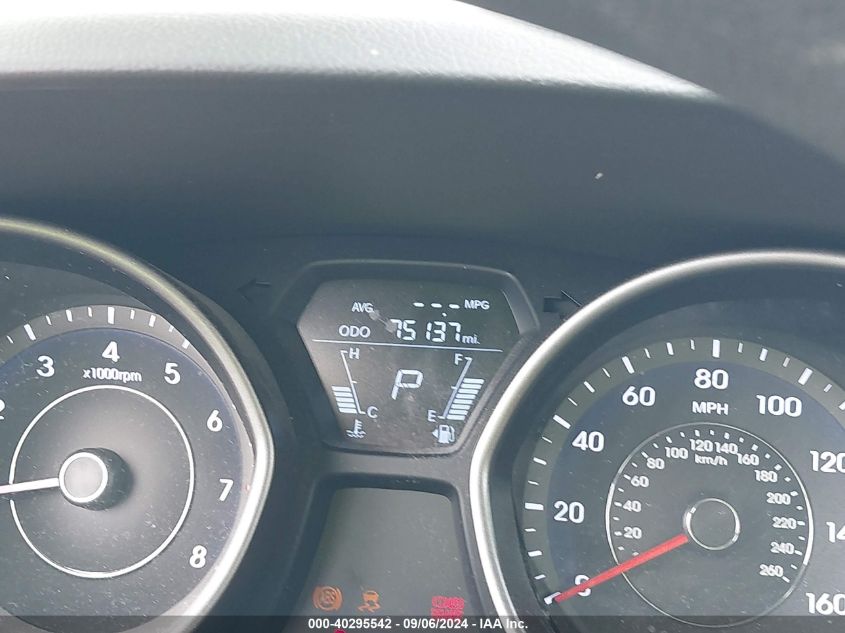 5NPDH4AE4DH434605 2013 Hyundai Elantra Gls