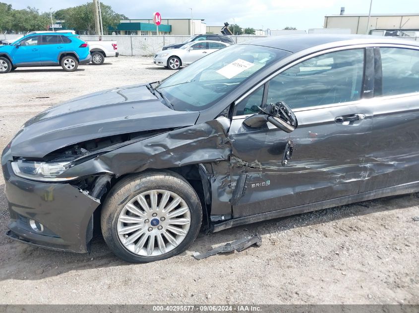 2016 Ford Fusion Hybrid Se VIN: 3FA6P0LU8GR338069 Lot: 40295577