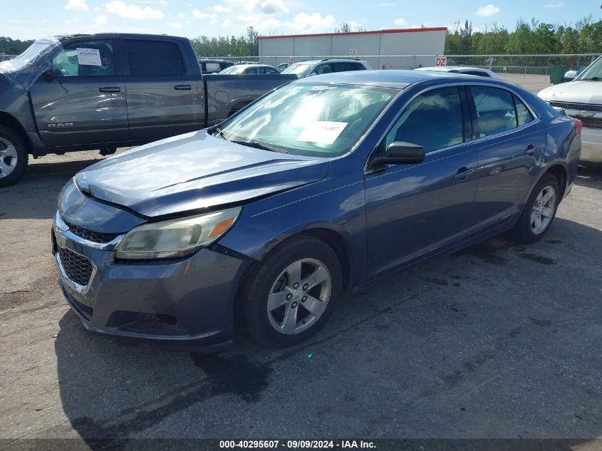 VIN 1G11B5SL7FF267671 2015 Chevrolet Malibu, LS no.2