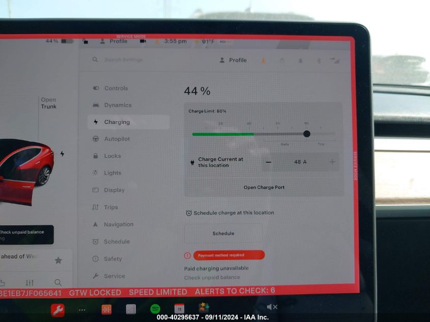 VIN 5YJ3E1EB7JF065641 2018 TESLA MODEL 3 LONG RANGE/PERFORMANCE