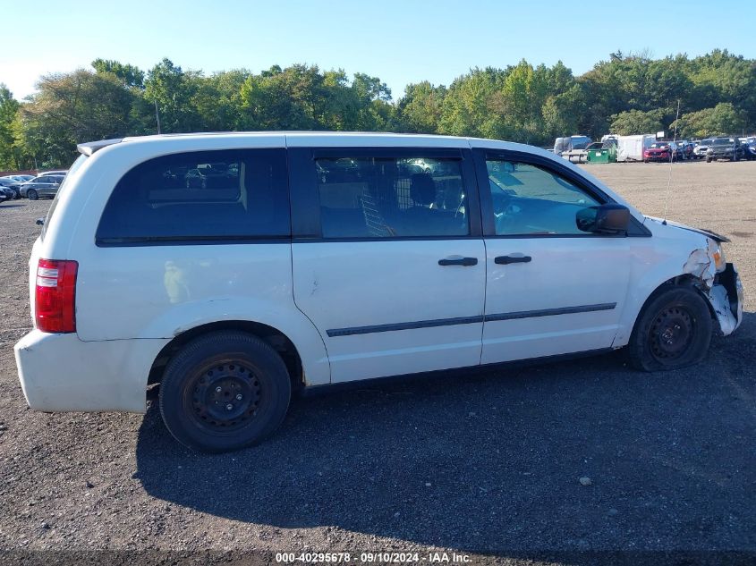 2010 Dodge Grand Caravan C/V VIN: 2D4RN1AE8AR439496 Lot: 40295678